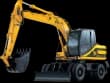 Аренда колесного экскаватора