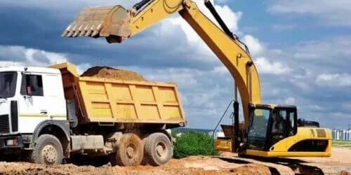 Доставка гравия, щебня, песка и других сыпучих материалов