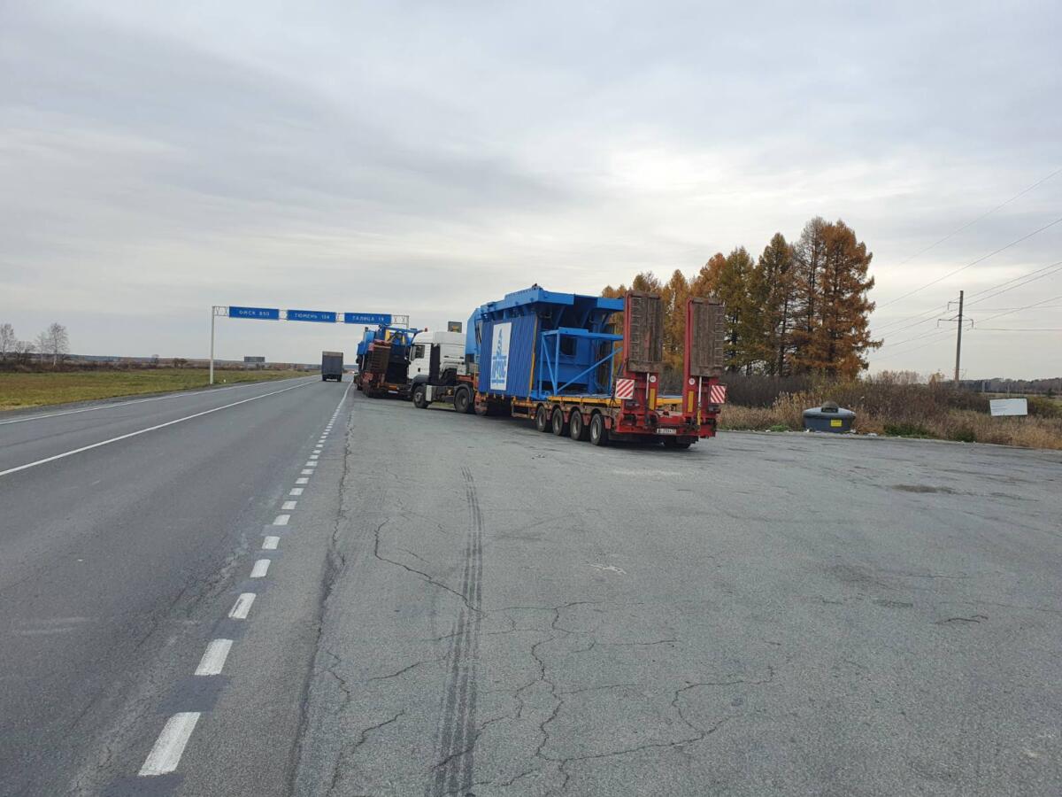 Перевозка тралом ЖБИ