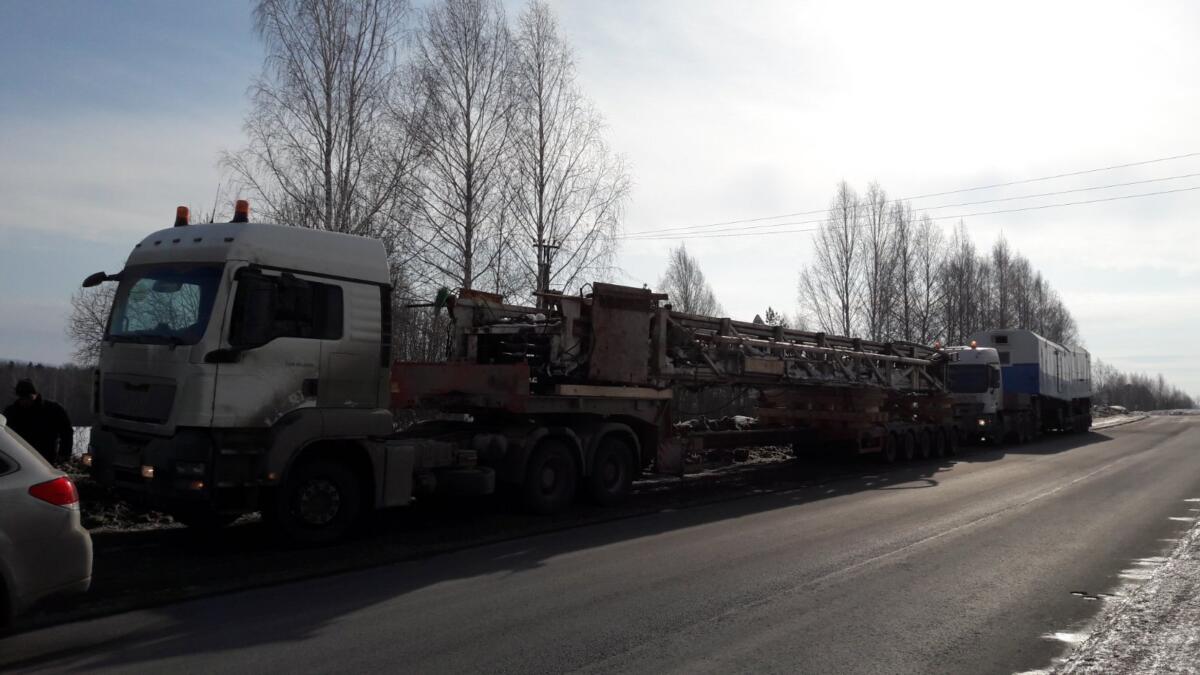 Услуги перевозки тралом